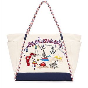 Tory Burch East Coast Embroidery Tote